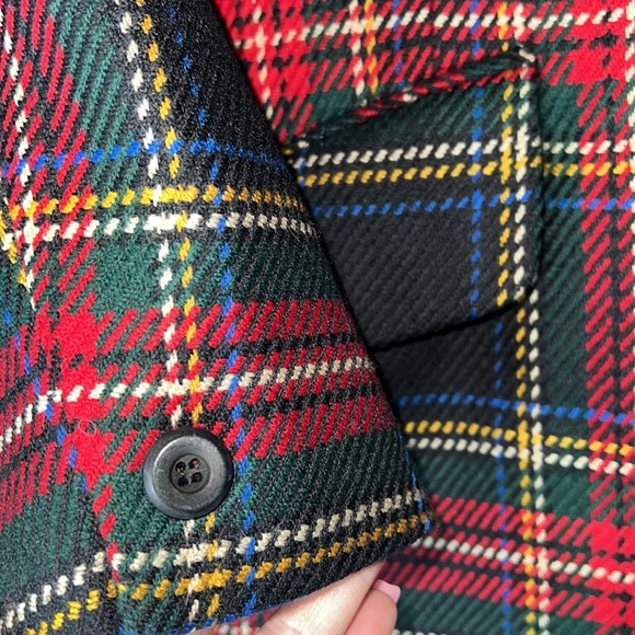 Jones New York Tartan Plaid Wool Blazer - Picture 5 of 11